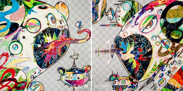 Takashi Murakami, ‘Homage to Francis Bacon Set of Two’, 2017, Kumi Contemporary / Verso Contemporary