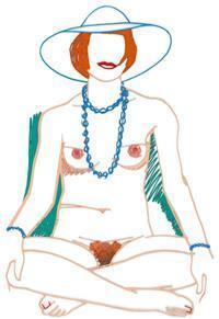 Tom Wesselman - Monica Cross-legged with Beads