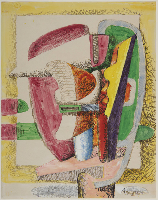 Le Corbusier, ‘Composition. Etude pour une sculpture’, 1941, HELENE BAILLY GALLERY