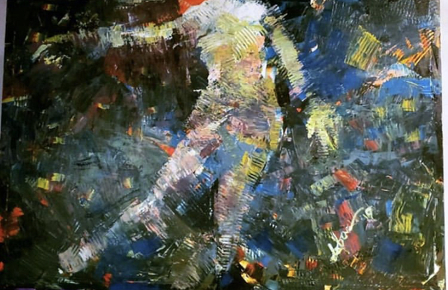 Doba Afolabi, ‘Kinky Mirage’, 2019, Painting, Acrylic on canvas, Zenith Gallery