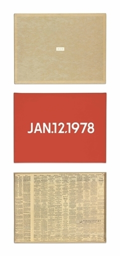 On Kawara, ‘JAN. 12, 1978’, Christie's