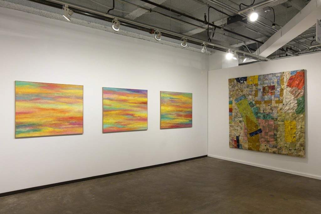Exhibition view Dallas Art Fair, galerie Valentin, Paris 2016. With: Eric Baudart, Jean-Baptiste Bernadet, and Graham Wilson. © Photo: Kevin Todora / Courtesy of the artists and Valentin, Paris. Exhibition view Dallas Art Fair, galerie Valentin, Paris 2016. With: Eric Baudart, Jean-Baptiste Bernadet, and Graham Wilson. © Photo: Kevin Todora / Courtesy of the artists and Valentin, Paris.