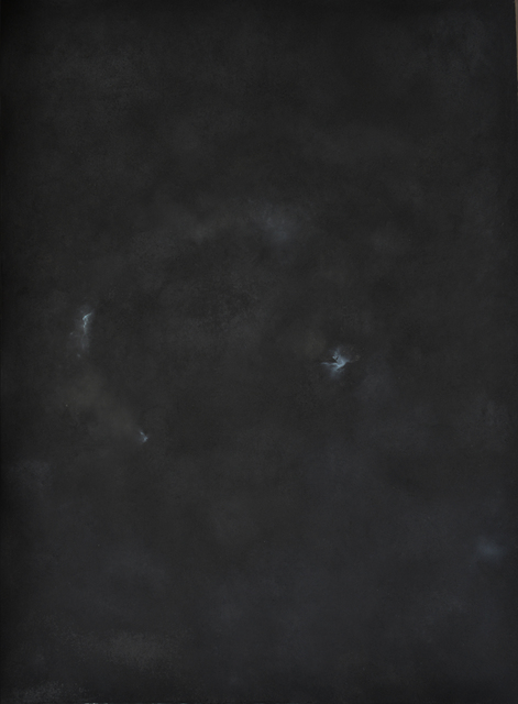 Kerstin Paillard, ‘Moon VI’, 2019, Drawing, Collage or other Work on Paper, Pigments on handmade torn deckle edges paper, BBA Gallery
