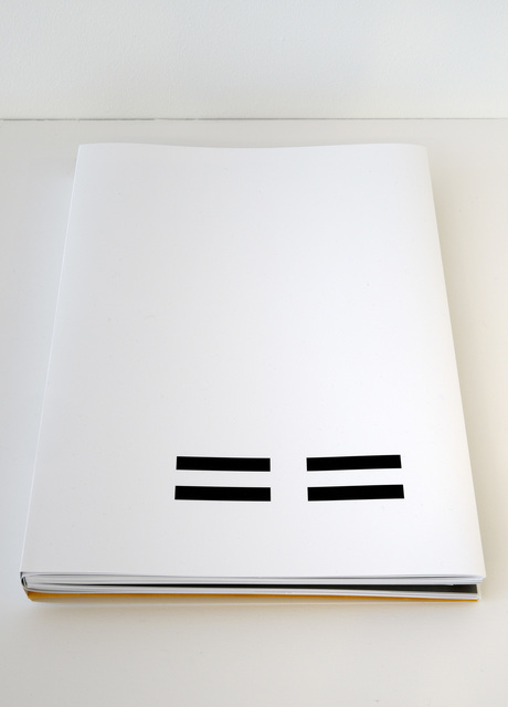 Matt Keegan, ‘==’, 2012, mfc - michèle didier