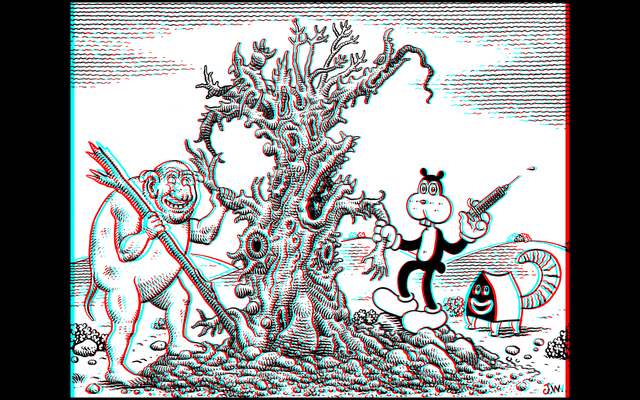 Jim Woodring, ‘Frank in the 3rd Dimension’, 2015, Frye Art Museum