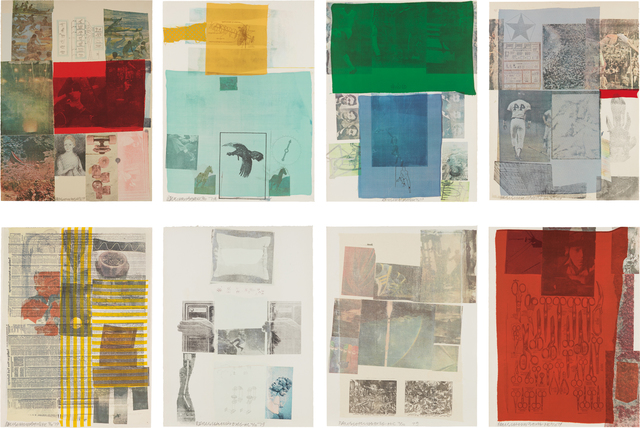 Robert Rauschenberg, ‘The Suite of Nine Prints: eight plates’, 1979, Phillips