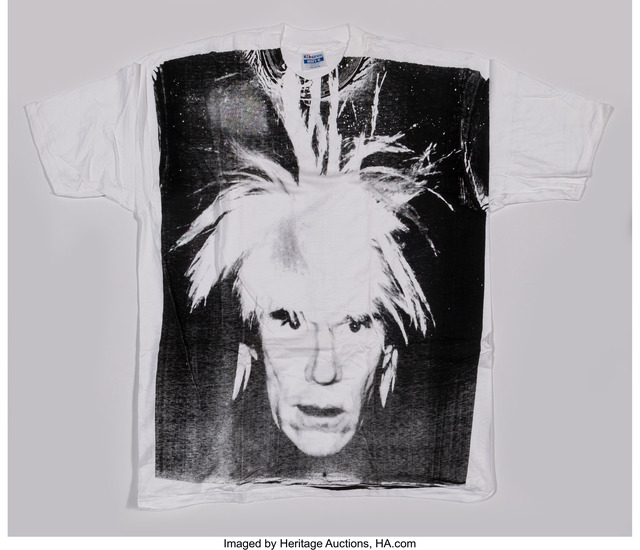 Andy Warhol, ‘Self-Portrait with Fright Wig’, circa 1986, Heritage Auctions