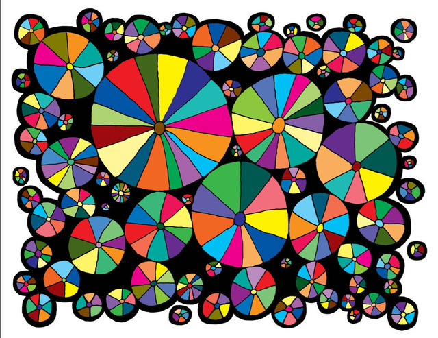 Tom Nussbaum, ‘Pin Wheels’, 2014, Print, Giclee print on archival paper, Octavia Art Gallery