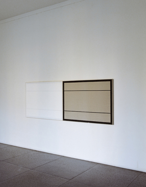 Alan Johnston, ‘Diptych, Untitled’, 1993, Painting, Acrylic paint, charcoal and beeswax on linen, Bartha Contemporary