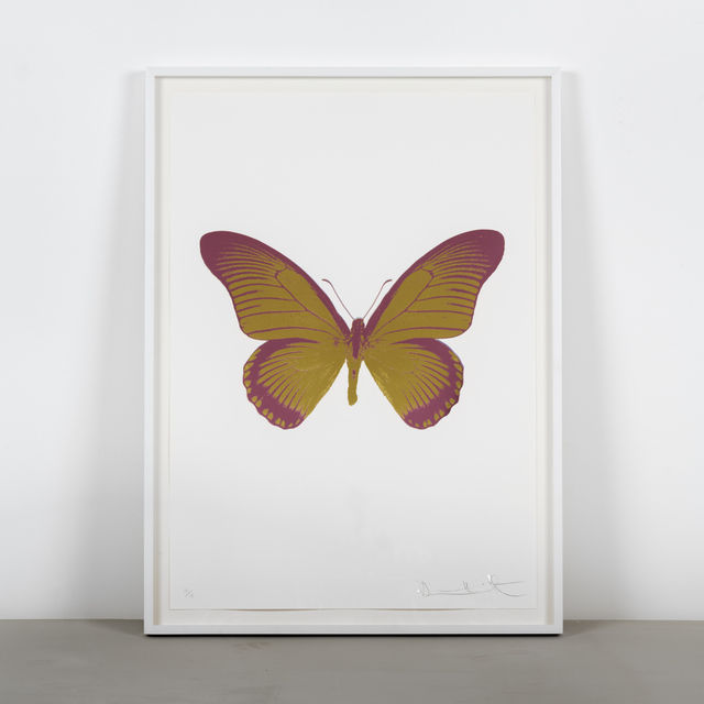 Damien Hirst, ‘The Souls IV - Oriental Gold - Loganberry Pink’, 2010, Samuel Owen Gallery