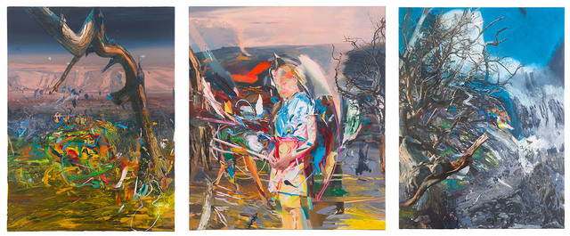 Giuseppe Gonella, ‘ Fatamorgana Triptych I, II, III’, 2015, sommer.frische.kunst