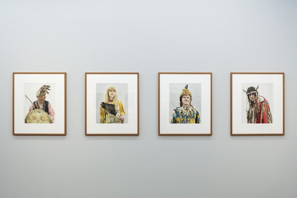 Installation view, Andrea Robbins & Max Becher, 'Nativist Americans' Sprüth Magers Berlin, April 27 - July 27, 2019; Photography: Timo Ohler Installation view, Andrea Robbins & Max Becher, 'Nativist Americans' Sprüth Magers Berlin, April 27 - July 27, 2019; Photography: Timo Ohler