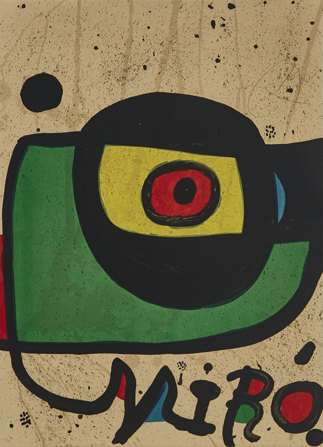 Joan Miró, ‘Miro Pintura (Design For A Poster (Without Letters)’, 1978, Waddington's