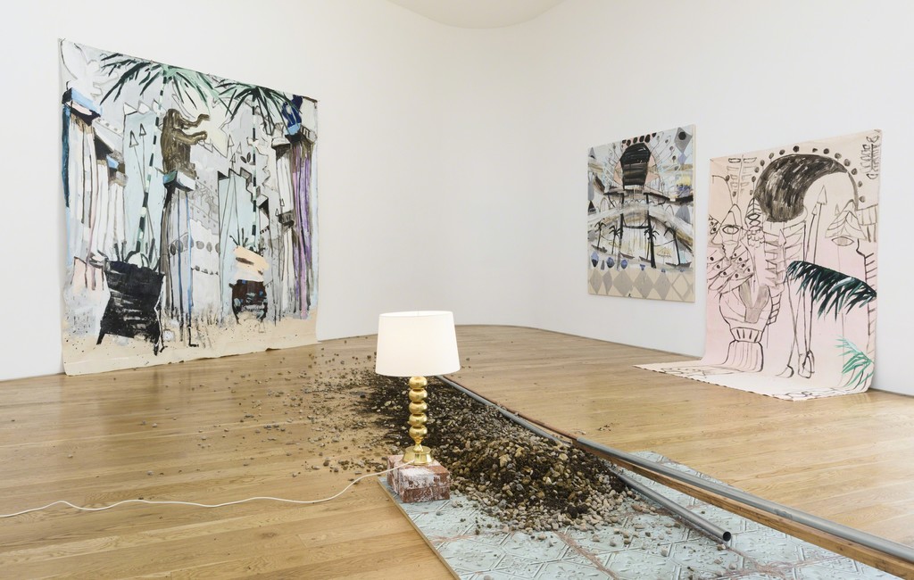 Installation view Mie Olise Kjærgaard, "Bastard Monuments," 2016. Installation view Mie Olise Kjærgaard, "Bastard Monuments," 2016.