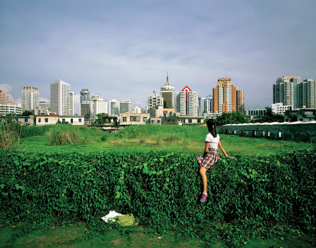 Weng Fen, ‘Sitting on the Wall-Haikou’, 2005, Tang Contemporary Art