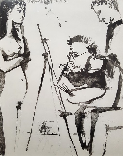 Pablo Picasso, ‘La Comedie Humaine’, 1954, Print, Heliogravure, Graves International Art