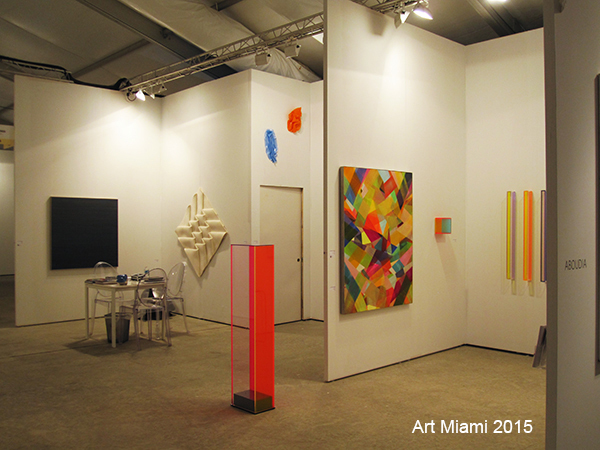 Booth view 2015: Galerie Renate Bender at Art Miami Art Fair Booth view 2015: Galerie Renate Bender at Art Miami Art Fair