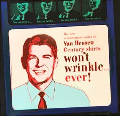 Andy Warhol, ‘ Van Heusen (Ronald Reagan)’, 1985, Georgetown Frame Shoppe
