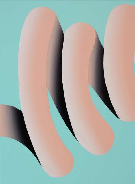 Cam Edward, ‘Flamingo’, 2018, Painting, Acrylic on Canvas, Black Door Gallery