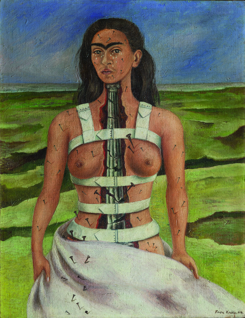 Frida Kahlo. Columna rota. Frida Kahlo. Columna rota.