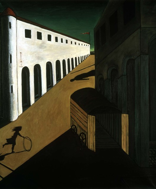 Mike Bidlo, ‘Not de Chirico (Girl with a hoop; Mystery and melancholy of a street, 1914)’, 1989-1990, Galerie Andrea Caratsch
