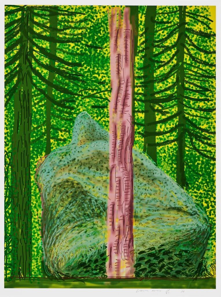 David Hockney - The Yosemite Suite No. 19