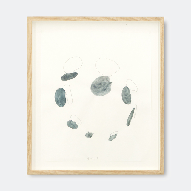 Geoff McFetridge, ‘Circle of Head Stones’, 2018, V1 Gallery