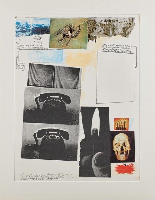 Robert Rauschenberg, ‘Poster for Peace’, 1970/71, Rago