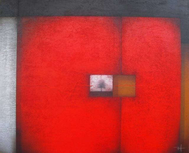 Frank Jensen, ‘El roble’, 2012, Painting, Acrylic on canvas, Anquins Galeria