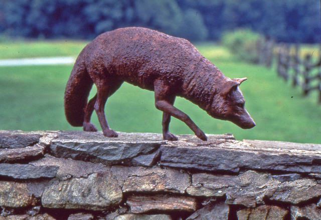 J. Clayton Bright, ‘Red Fox’, Sculpture, Bronze, Somerville Manning Gallery