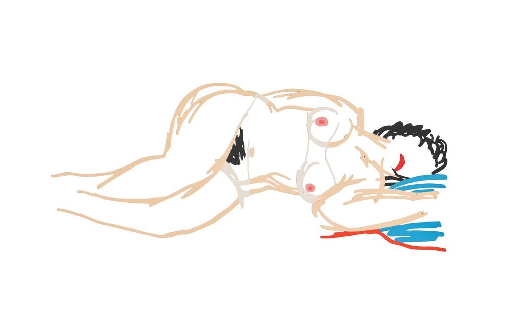 Tom Wesselman - Hedy Sleeping