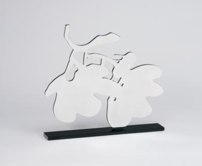 Donald Sultan - Silver Lantern Flowers, May 5,2014