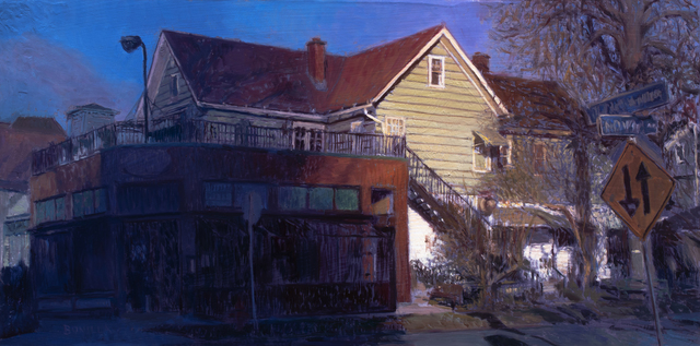 Raymond Bonilla, ‘Pennsylvania Ave’, 2020, Painting, Oil on Panel, Abend Gallery