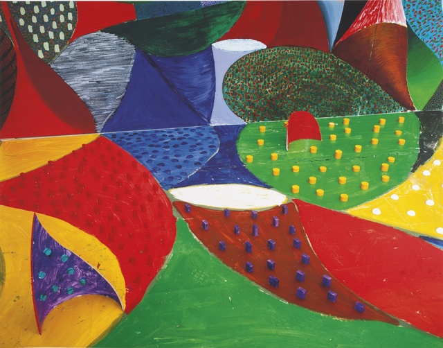 David Hockney, ‘Fifth Detail, March 27, 1995’, 1995, Robert Miller Gallery