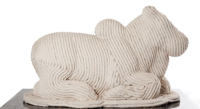 Arunkumar H. G., ‘Nandi’, 2008, Sculpture, Cotton thread on fiberglass, Museum of Art & Photography