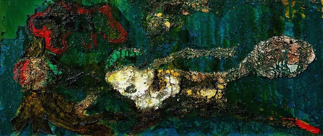 Toshimitsu Imai, ‘Composition’, 1960, Mixed Media, Mixed media on canvas, Finarte