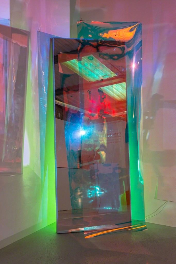 Installation view of Signe Pierce ‘Metamirrorism’ at Annka Kultys Gallery, London 2018. Photo: Annka Kultys Gallery (Damian Griffiths) Installation view of Signe Pierce ‘Metamirrorism’ at Annka Kultys Gallery, London 2018. Photo: Annka Kultys Gallery (Damian Griffiths)