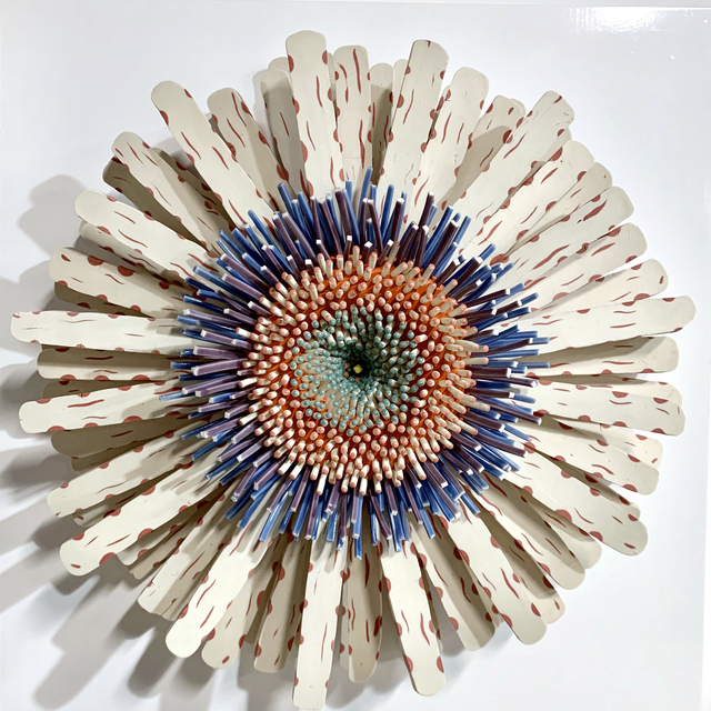 Zemer Peled, ‘Shards Flower 24’, 2019, Sculpture, Porcelain, Mark Moore Fine Art
