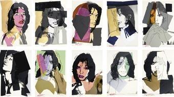 Andy Warhol - Mick Jagger (F. & S. 138-47)