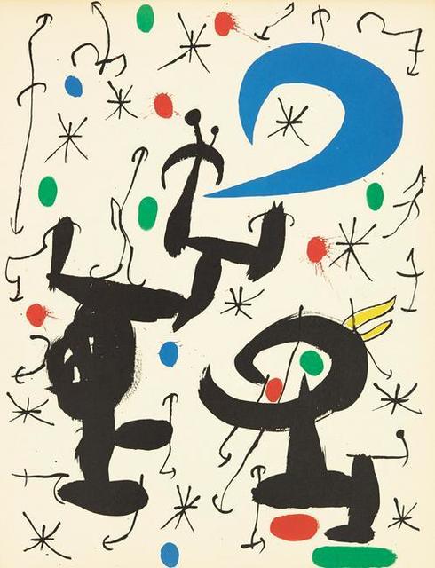 Joan Miró, ‘Les Essencies de la Terra II’, 1968, Ephemera or Merchandise, Original lithograph on Japon nacré paper, Samhart Gallery