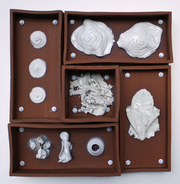 Evan Blackwell, ‘Relics of Experience: Spiral Leaf’, 2014, Sculpture, Ceramic, Foster/White Gallery