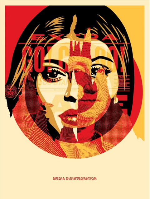 Shepard Fairey, ‘Obey Media Target’, 2016, Art for ACLU Benefit Auction