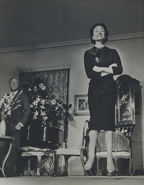 Philippe Halsman, ‘Duke Watching the Dutchess of Windsor Jumping, (From Jump Series)’, 1956, Waddington's