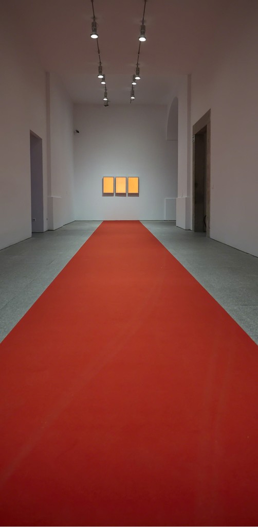 Installation view of "Hito Steyerl: Duty-Free Art" at Museo Nacional Centro de Arte Reina Sofia. November 2015. Photograph: Joaquìn Cortés/Román Lores. Installation view of "Hito Steyerl: Duty-Free Art" at Museo Nacional Centro de Arte Reina Sofia. November 2015. Photograph: Joaquìn Cortés/Román Lores.