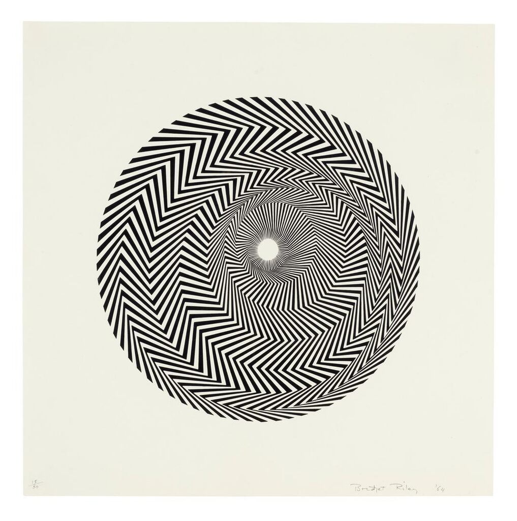 Bridget Riley - Untitled (based on Blaze)