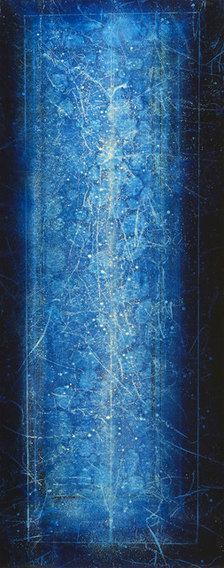 David Mann, ‘Column’, 2017, Painting, Oil/alkyd on canvas, stretched over board, Margaret Thatcher Projects