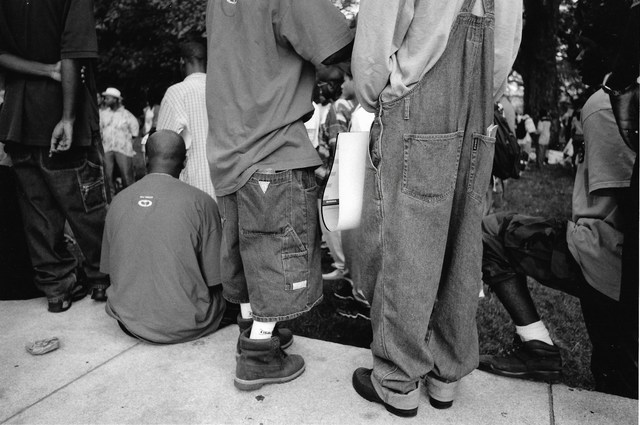 Jamel Shabazz, ‘Invisible Men’, ca. 1980's, Photography, Gelatin Silver Print, Richard Beavers Gallery