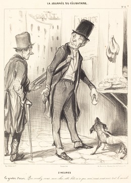 Honoré Daumier, ‘2 heures’, 1839, National Gallery of Art, Washington, D.C.