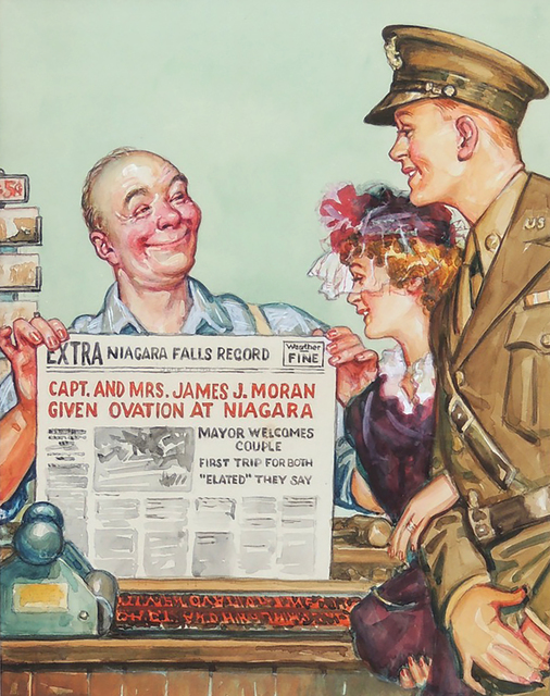 Monte Crews, ‘Ovation at Niagara Falls’, The Illustrated Gallery