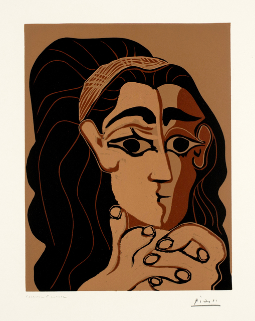 Pablo Picasso, ‘Portrait de Jacqueline au bandeau’, 1962, Coskun Fine Art